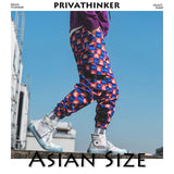 Privathinker Men Funny Full Print Joggers Pants 2019 Mens Streetwear Sweatpants Male Hip Hop Korean Fashions Pocket Track Pants
