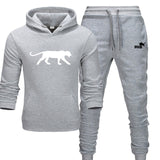 Winter Autumn Men Hoodie sweatshirt jacket+ joggers sweatpants man printing suits sportwear Tracksuit Fight Color Brand clothing