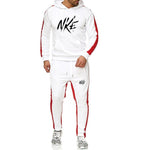 New Tracksuit Men Fashion Long Sleeve Hoodies+Pants Set Male Tracksuit Sports Suit Men's Gyms Set Casual Sportswear Suit 2019