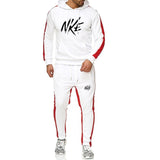 New Tracksuit Men Fashion Long Sleeve Hoodies+Pants Set Male Tracksuit Sports Suit Men's Gyms Set Casual Sportswear Suit 2019