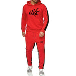 New Tracksuit Men Fashion Long Sleeve Hoodies+Pants Set Male Tracksuit Sports Suit Men's Gyms Set Casual Sportswear Suit 2019