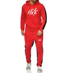 New Tracksuit Men Fashion Long Sleeve Hoodies+Pants Set Male Tracksuit Sports Suit Men's Gyms Set Casual Sportswear Suit 2019