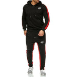 New Tracksuit Men Fashion Long Sleeve Hoodies+Pants Set Male Tracksuit Sports Suit Men's Gyms Set Casual Sportswear Suit 2019