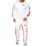 New Tracksuit Men Fashion Long Sleeve Hoodies+Pants Set Male Tracksuit Sports Suit Men's Gyms Set Casual Sportswear Suit 2019