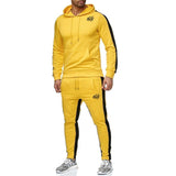New Tracksuit Men Fashion Long Sleeve Hoodies+Pants Set Male Tracksuit Sports Suit Men's Gyms Set Casual Sportswear Suit 2019