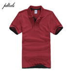 PDTXCLS Mens Polo Shirts Men Desiger Polos Men Cotton Short Sleeve shirt Clothes jerseys Golf Tennis Polos Big Size XXL Solid