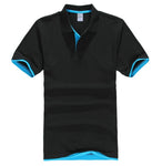 PDTXCLS Mens Polo Shirts Men Desiger Polos Men Cotton Short Sleeve shirt Clothes jerseys Golf Tennis Polos Big Size XXL Solid