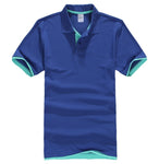 PDTXCLS Mens Polo Shirts Men Desiger Polos Men Cotton Short Sleeve shirt Clothes jerseys Golf Tennis Polos Big Size XXL Solid