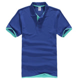 PDTXCLS Mens Polo Shirts Men Desiger Polos Men Cotton Short Sleeve shirt Clothes jerseys Golf Tennis Polos Big Size XXL Solid