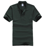 PDTXCLS Mens Polo Shirts Men Desiger Polos Men Cotton Short Sleeve shirt Clothes jerseys Golf Tennis Polos Big Size XXL Solid