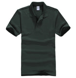 PDTXCLS Mens Polo Shirts Men Desiger Polos Men Cotton Short Sleeve shirt Clothes jerseys Golf Tennis Polos Big Size XXL Solid