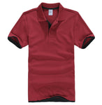 PDTXCLS Mens Polo Shirts Men Desiger Polos Men Cotton Short Sleeve shirt Clothes jerseys Golf Tennis Polos Big Size XXL Solid