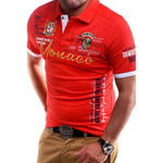 New 2018 New Man Polo Shirt Mens Casual Polos Men Cotton Short Sleeve shirt Solid Polo Shirts Short Sleeve High Quantity Summer